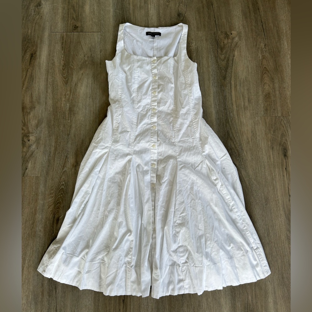 Banana Republic Crisp White dress